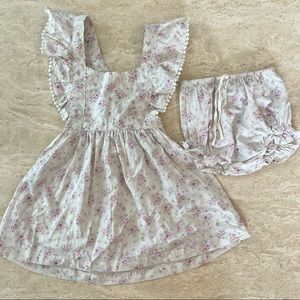 Jamie Kay Cotton Dress with Bloomers and Adjustable Straps